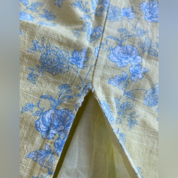 YLLW THE LABEL - HARMONY LINEN SKIRT — BUTTER TOILE Size XS - Picture 15 of 16